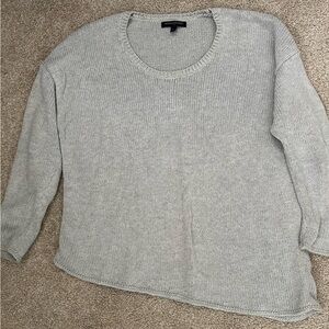 Banana Republic Light Gray Knit Sweater